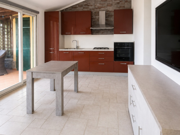 Villetta a schiera vista mare, con box auto e cantina, Cogoleto